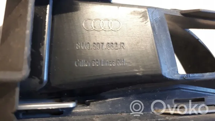 Audi A4 S4 B9 Mascherina inferiore del paraurti anteriore 8W0807682