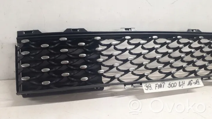 Fiat 500 Grille inférieure de pare-chocs avant 735619520