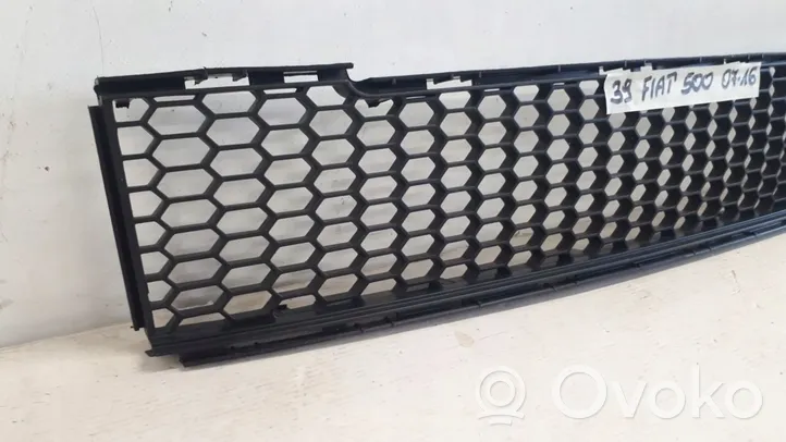 Fiat 500 Front bumper lower grill 735425618