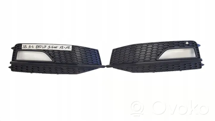 Audi A4 S4 B8 8K Grille inférieure de pare-chocs avant 