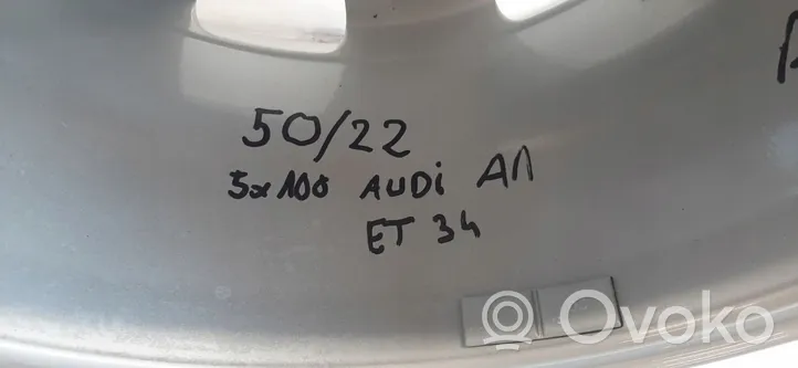 Audi A1 15 Zoll Leichtmetallrad Alufelge 8X0601025AQ