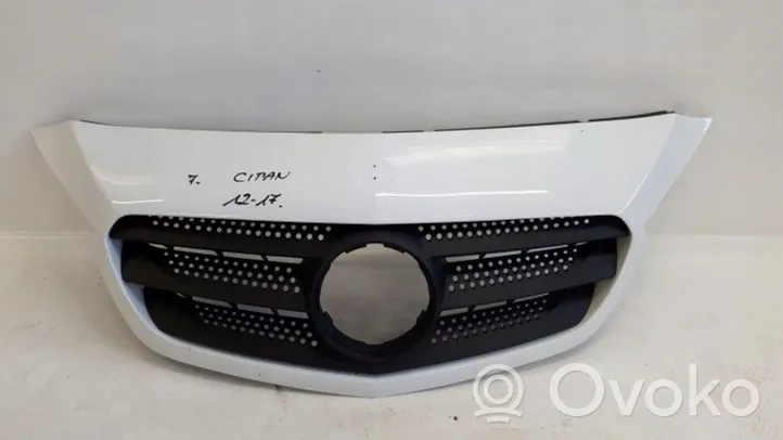 Mercedes-Benz Citan W415 Grille calandre supérieure de pare-chocs avant 