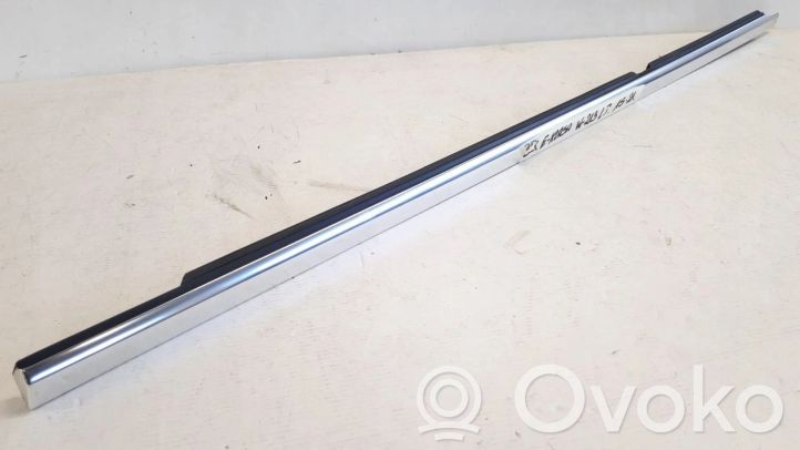 2137300124 Mercedes-Benz E W213 Rear door glass trim molding 
