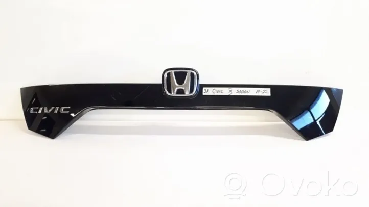 Honda Civic X Trunk door license plate light bar 