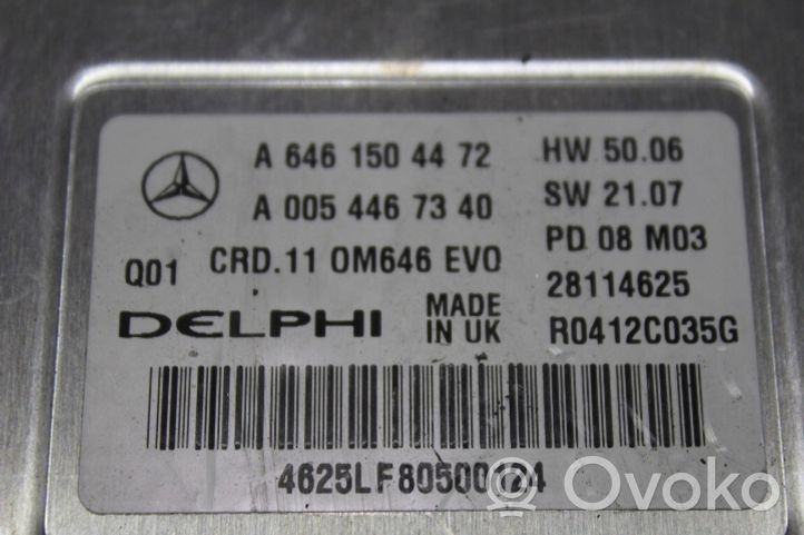 Mercedes-Benz C AMG W204 Calculateur moteur ECU A6061504472