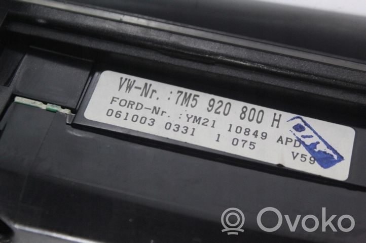 Ford Galaxy Orologio 7M5920800H