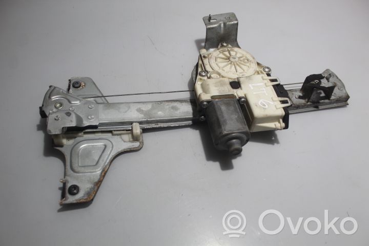 Citroen C4 I Rear window lifting mechanism without motor 