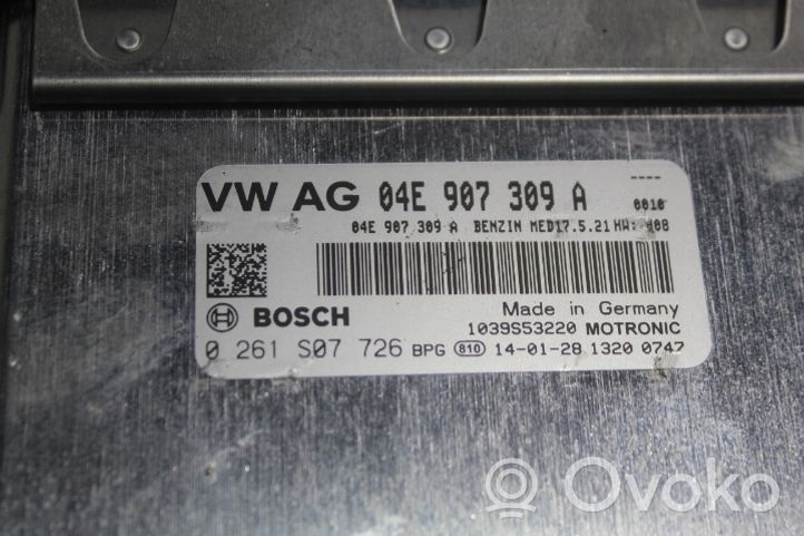 Skoda Octavia Mk3 (5E) Komputer / Sterownik ECU silnika 04E907309A