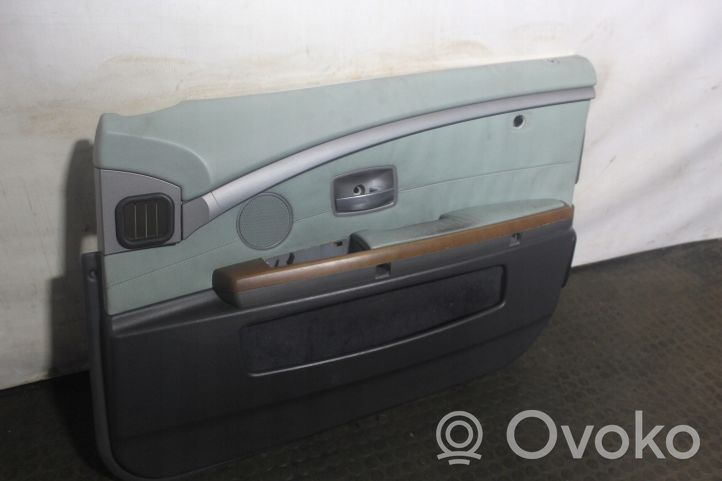 BMW 7 E65 E66 Garniture de panneau carte de porte avant 