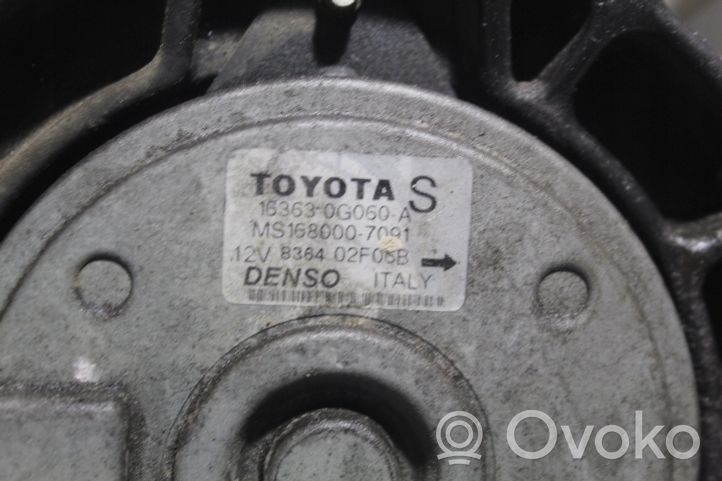 Toyota Corolla Verso E121 Wentylator chłodnicy klimatyzacji A/C 