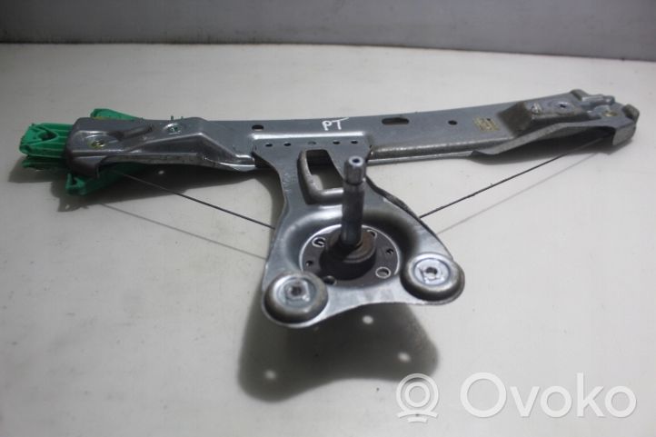 Opel Astra J Rear window lifting mechanism without motor 915348-104