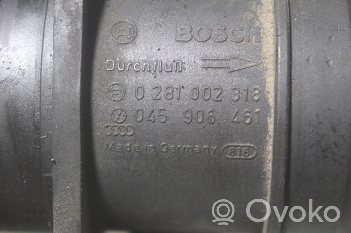 Volkswagen Polo III 6N 6N2 6NF Débitmètre d'air massique 0281002318