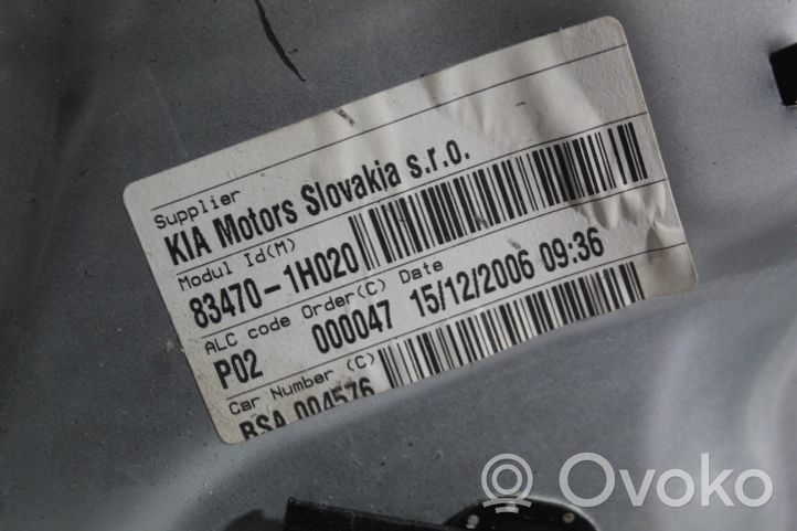 KIA Ceed Mechanizm podnoszenia szyby tylnej bez silnika 