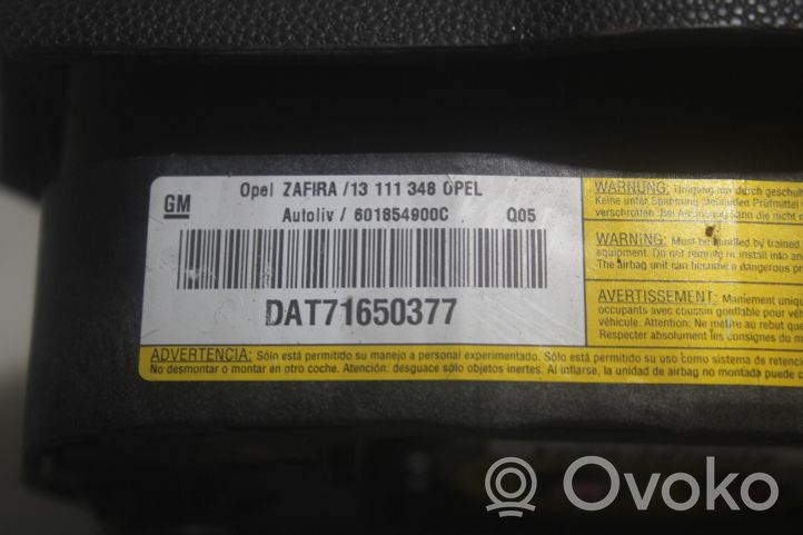 Opel Zafira B Stūres drošības spilvens 