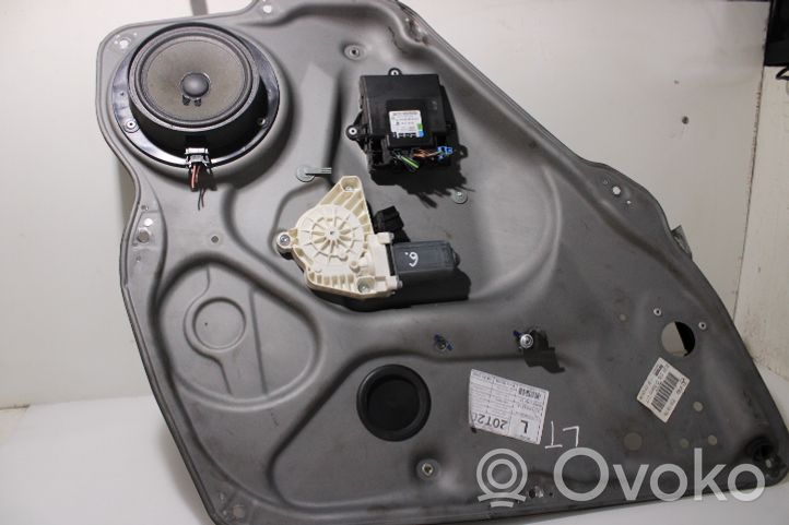 Mercedes-Benz A W169 Mechanizm podnoszenia szyby tylnej bez silnika 