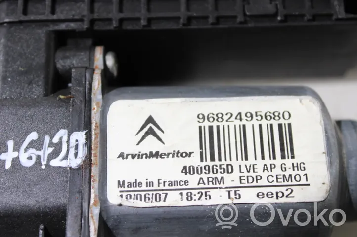 Citroen C4 I Moteur de lève-vitre de porte avant 9682495680