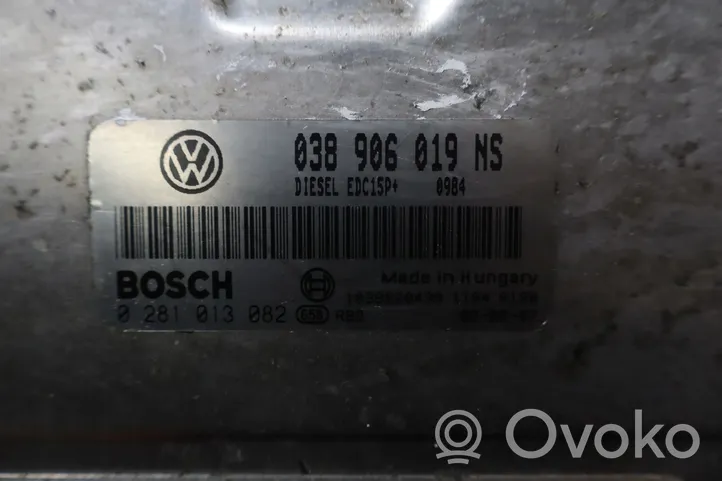 Skoda Fabia Mk2 (5J) Komputer / Sterownik ECU silnika 038906019NS