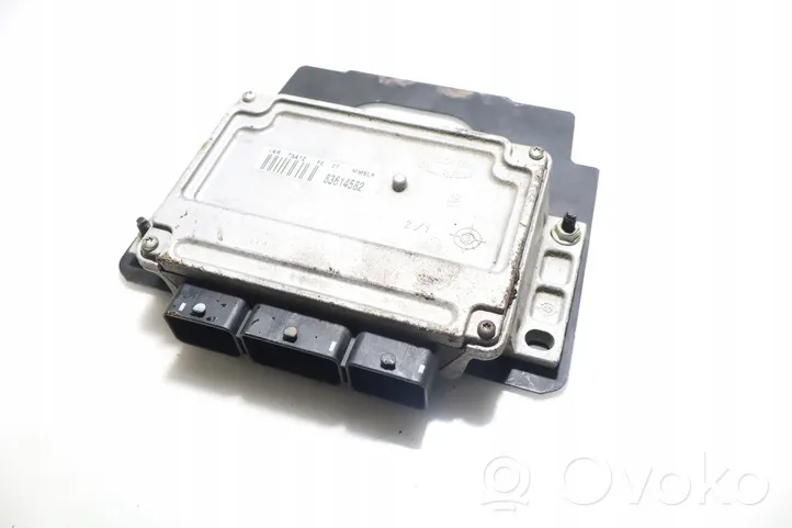 Peugeot 307 Unité de commande, module ECU de moteur 