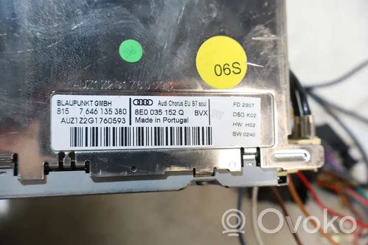 Audi A4 S4 B7 8E 8H Mascherina unità principale autoradio/GPS 