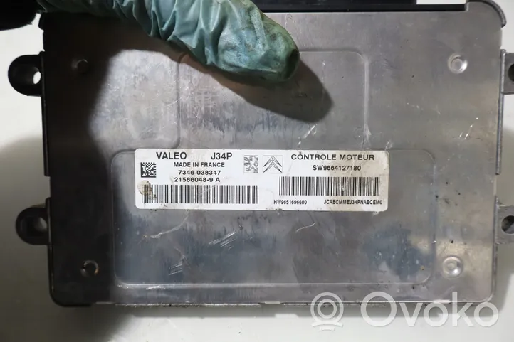 Citroen C3 Komputer / Sterownik ECU silnika 