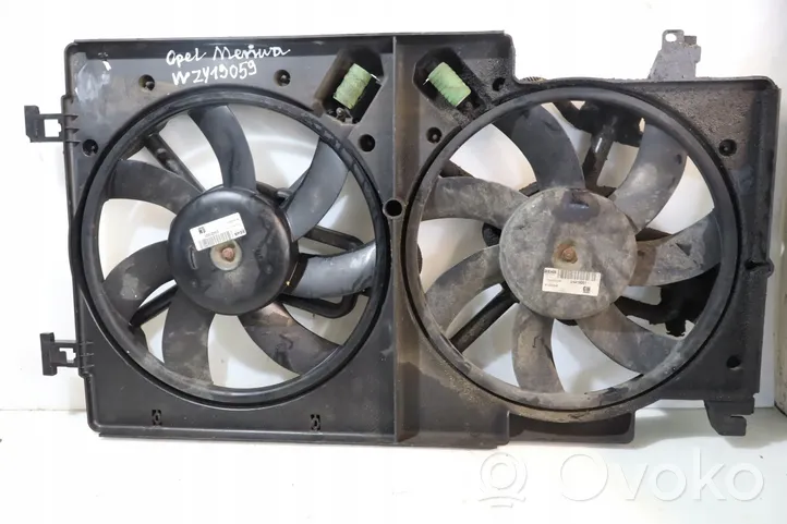 Opel Meriva B Ventilateur, condenseur de climatisation 