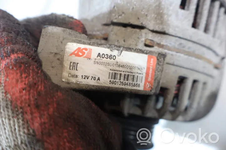 Opel Corsa C Alternator A0360