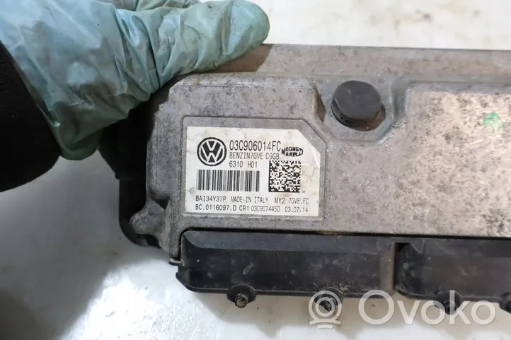 Skoda Fabia Mk2 (5J) Komputer / Sterownik ECU silnika 