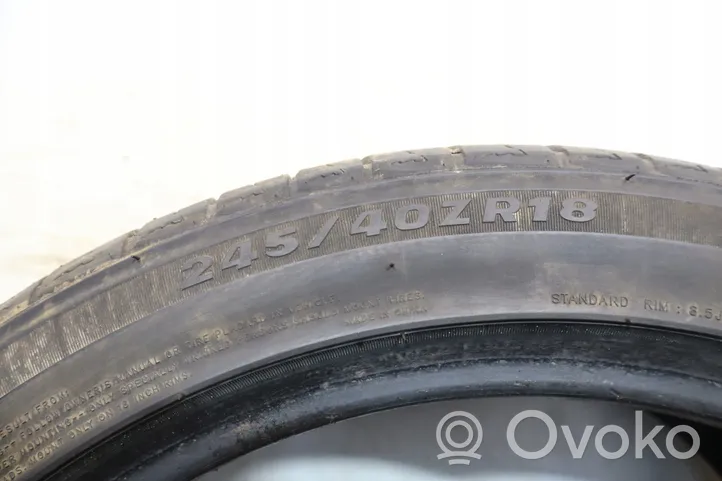 Mercedes-Benz C W203 R17 summer tire 