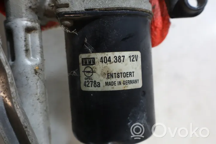 Opel Astra G Tringlerie et moteur d'essuie-glace avant 404387