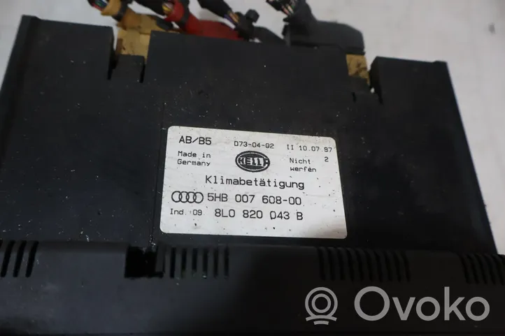 Audi A4 S4 B5 8D Interruttore ventola abitacolo 