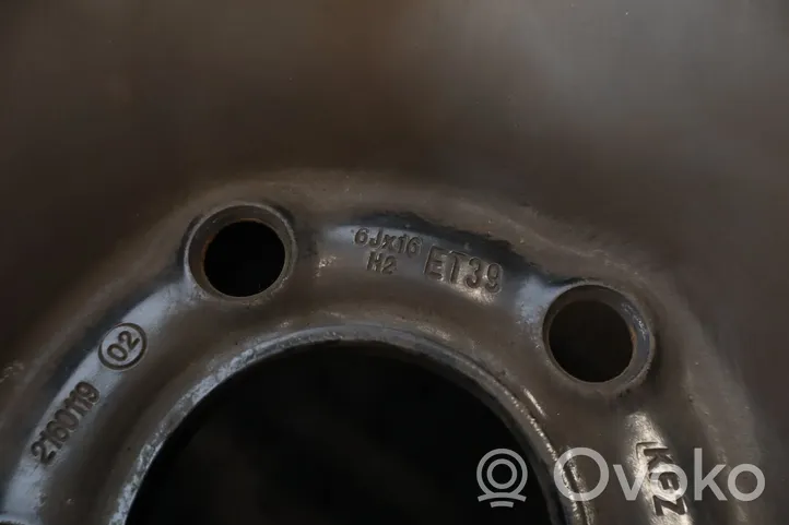 Opel Zafira B Cerchione in acciaio R16 