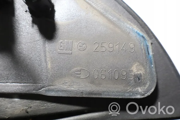 Opel Astra G Rétroviseur extérieur électrique de porte avant 259149