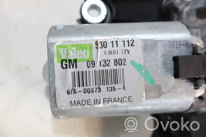 Opel Meriva A Rear window wiper motor 53011112