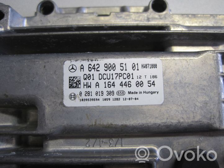 Mercedes-Benz ML W166 Calculateur moteur ECU A6429005101