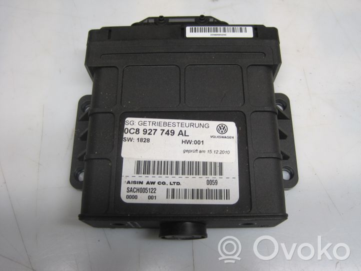 Porsche Cayenne (92A) Module de contrôle de boîte de vitesses ECU 0C8927749AL