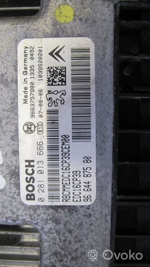 Citroen C-Crosser Centralina/modulo motore ECU 9664487580