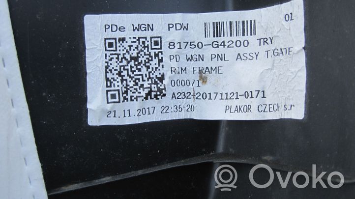 Hyundai i30 Separatore bagagliaio 81750G4200