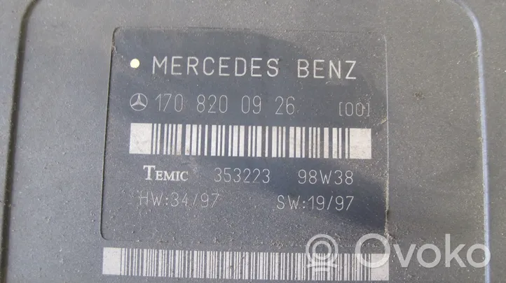 Mercedes-Benz SLK R171 Mukavuusmoduuli 