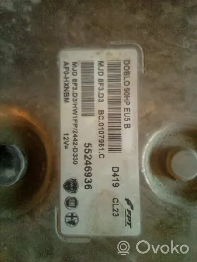 Fiat Doblo Sterownik / Moduł ECU 55246936