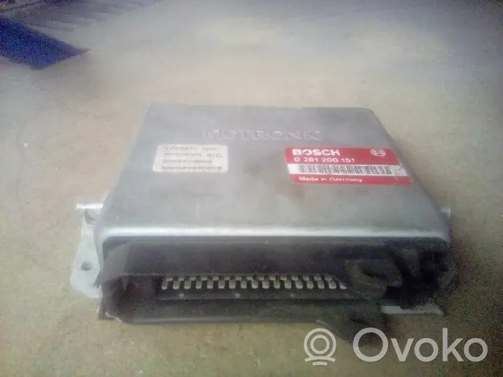 BMW 7 E32 Sterownik / Moduł ECU 0261200151