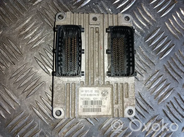 Fiat Grande Punto Sterownik / Moduł ECU IAW5SF3M2