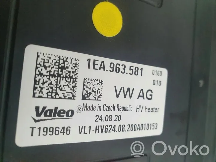 Volkswagen ID.3 Salono oro mazgo komplektas 1EA820351AJ