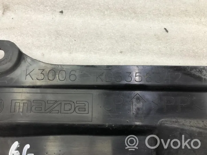 Mazda 6 Osłona górna silnika KD5356342