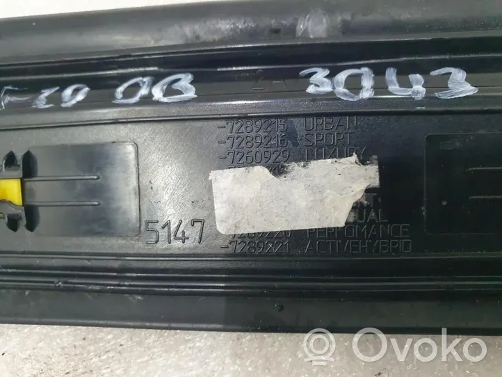 BMW 1 F20 F21 Etukynnys (korin osa) 7289215