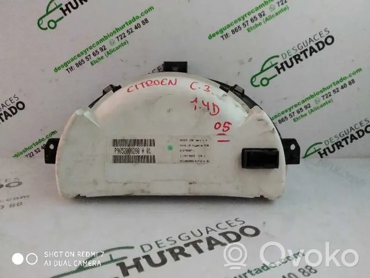 Citroen C3 Nopeusmittari (mittaristo) P9652008280
