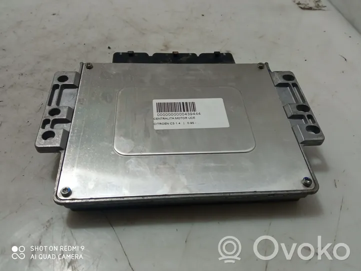 Citroen C3 Sterownik / Moduł ECU 9654528280