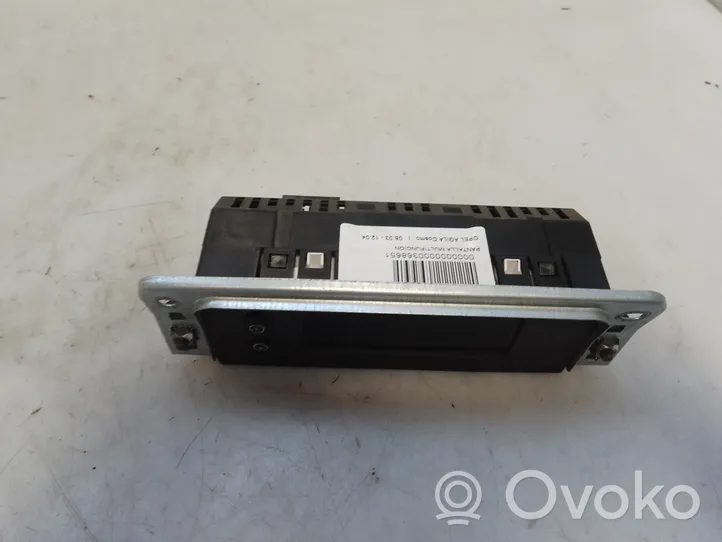 Opel Agila A Monitori/näyttö/pieni näyttö 024461675