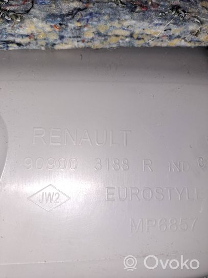 Renault Zoe Poszycie / Tapicerka tylnej klapy bagażnika 909003188R