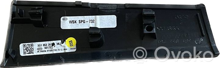 Volkswagen PASSAT B8 Poszycie / Boczek drzwi bocznych / przesuwnych 3G1853267