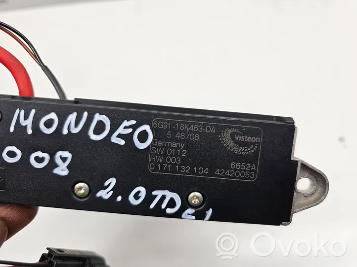 Ford Mondeo MK IV Sähköinen ohjaamon lämmittimen säteilylämmitin 6G9118K463DA